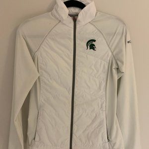Columbia Michigan State Long sleeve Puffer Jacket